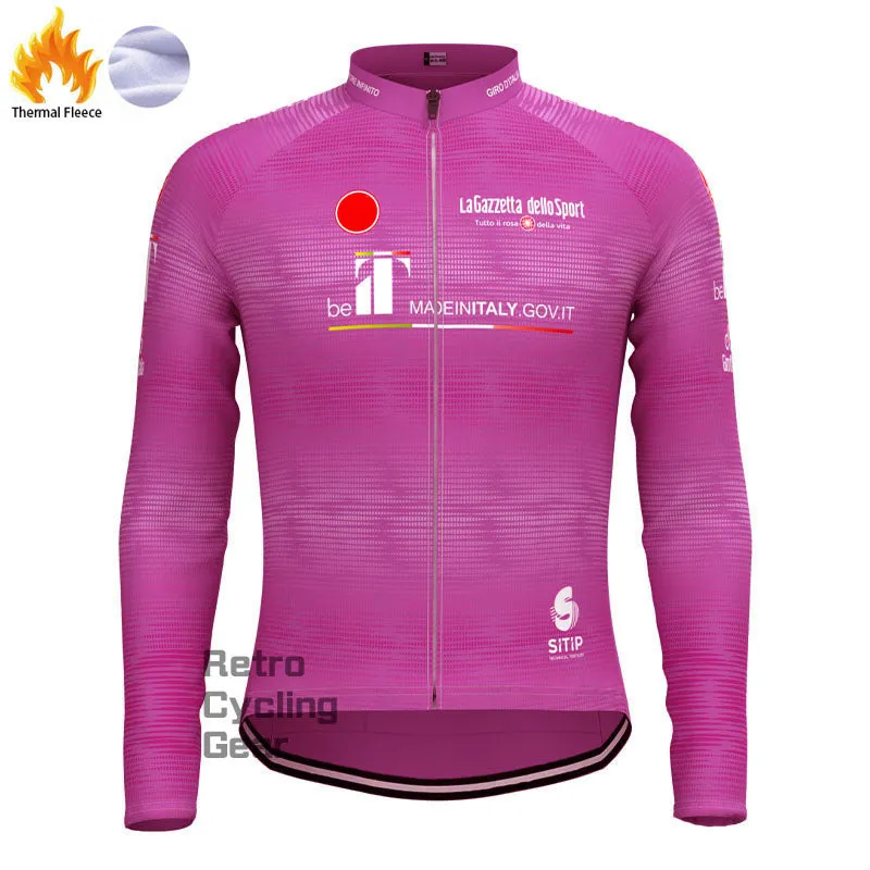 2022 Tour de Italy Fleece Long Sleeves Jersey