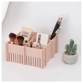 4 Pcs/Set Plastic Home Closet Underwear Bra Jewelry Sundries Adjustable Drawer Organizer