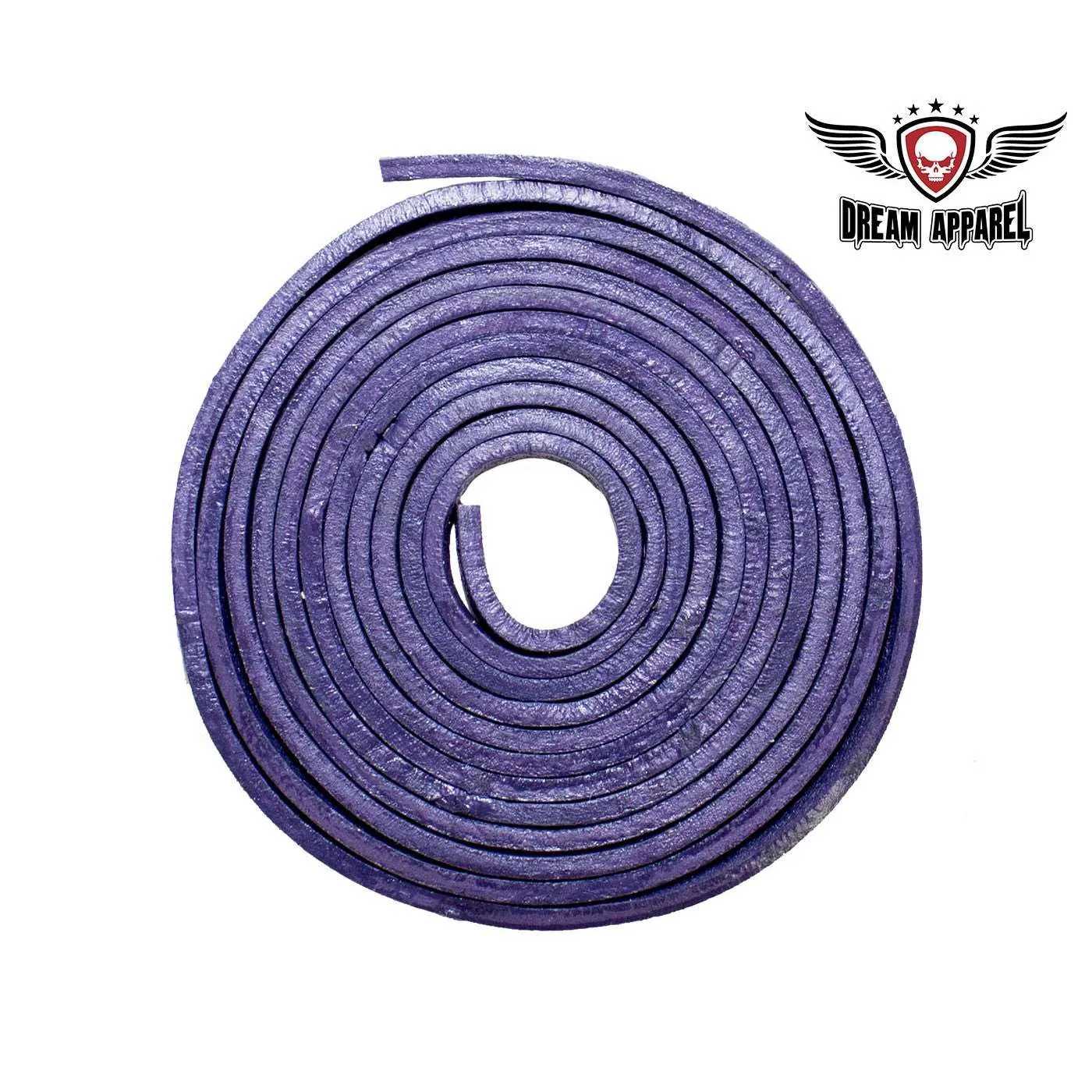 6' Feet Purple Leather Laces