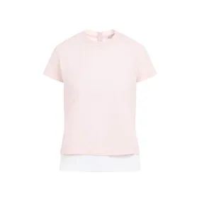 ALAIA Chic Pink & Purple Stretch T-Shirt