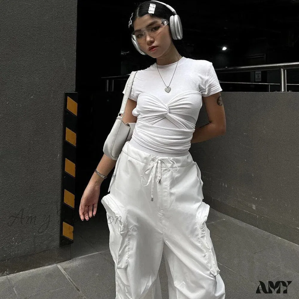 Amy Fashion - Hiphop Pockets Sweatpants Vintage Spice Girls