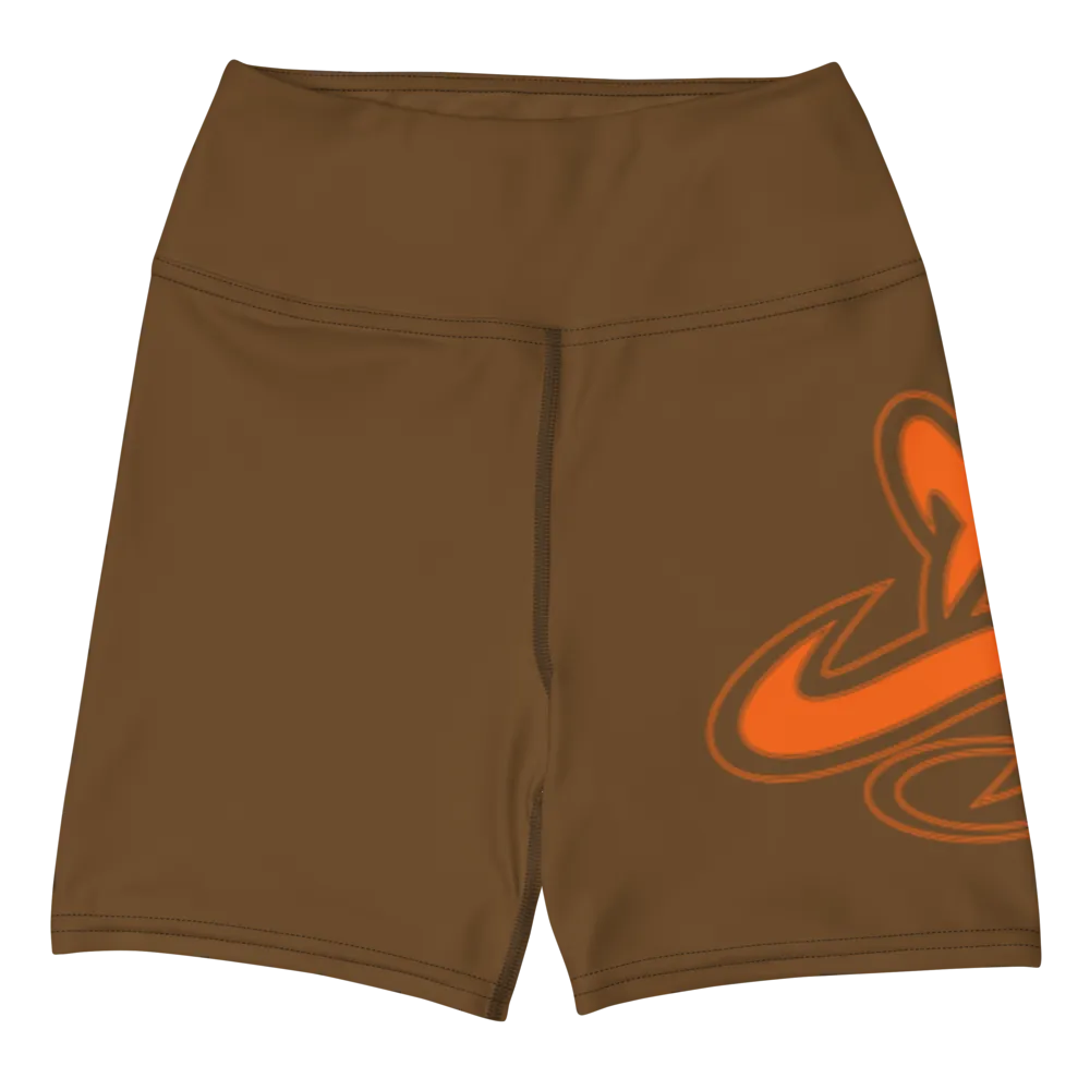 Athletic Apparatus Brown OL Yoga Shorts