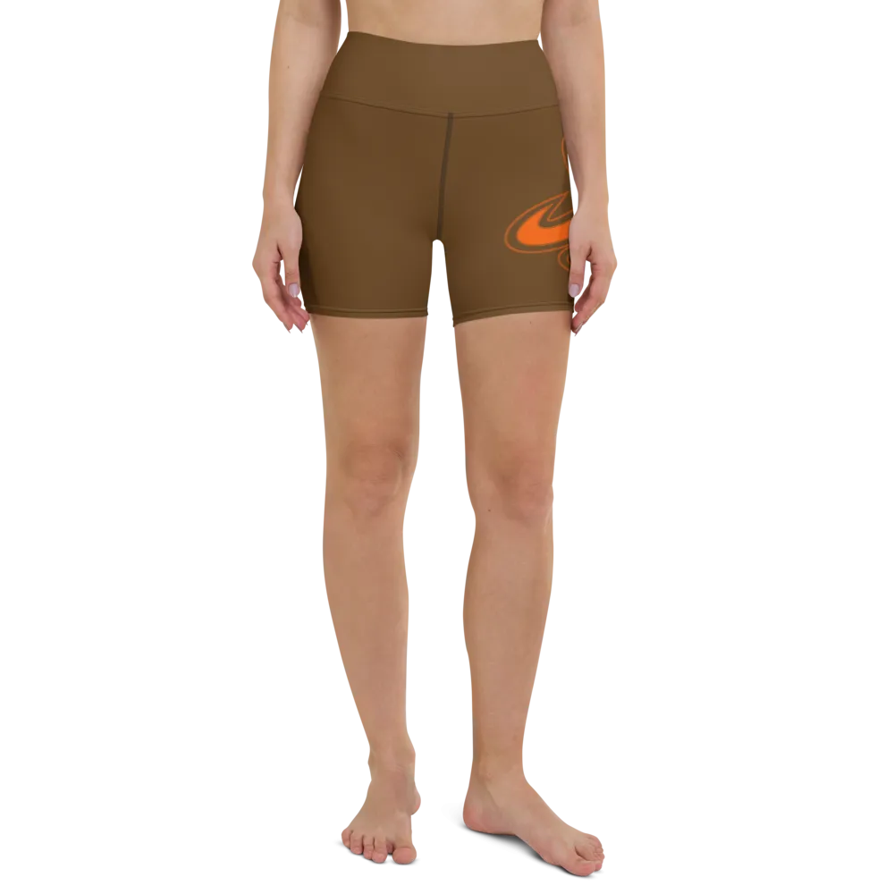 Athletic Apparatus Brown OL Yoga Shorts