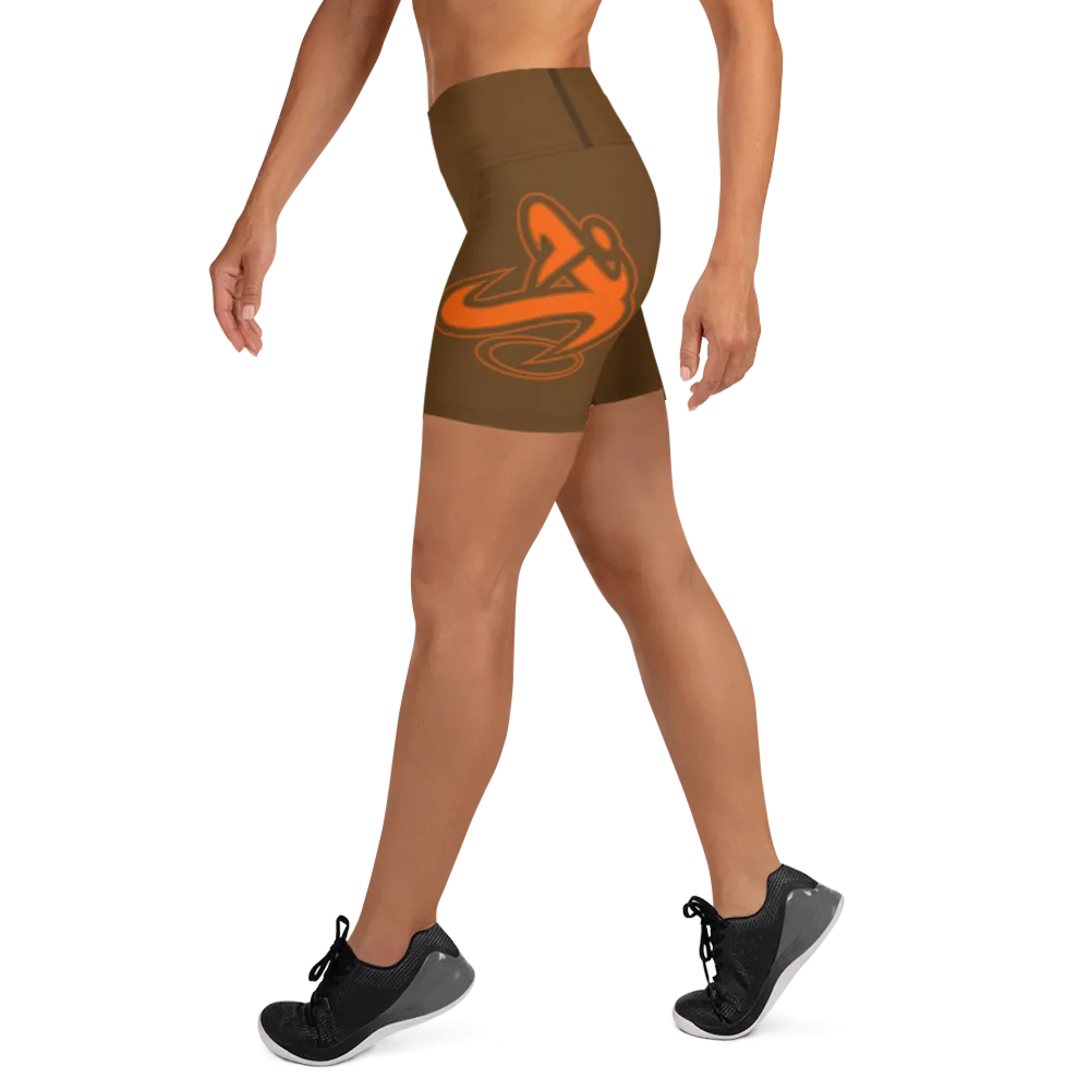 Athletic Apparatus Brown OL Yoga Shorts