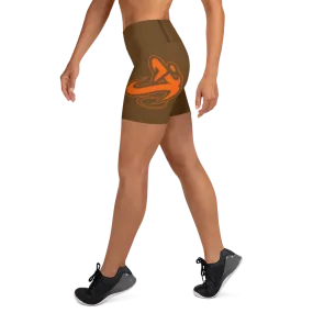 Athletic Apparatus Brown OL Yoga Shorts