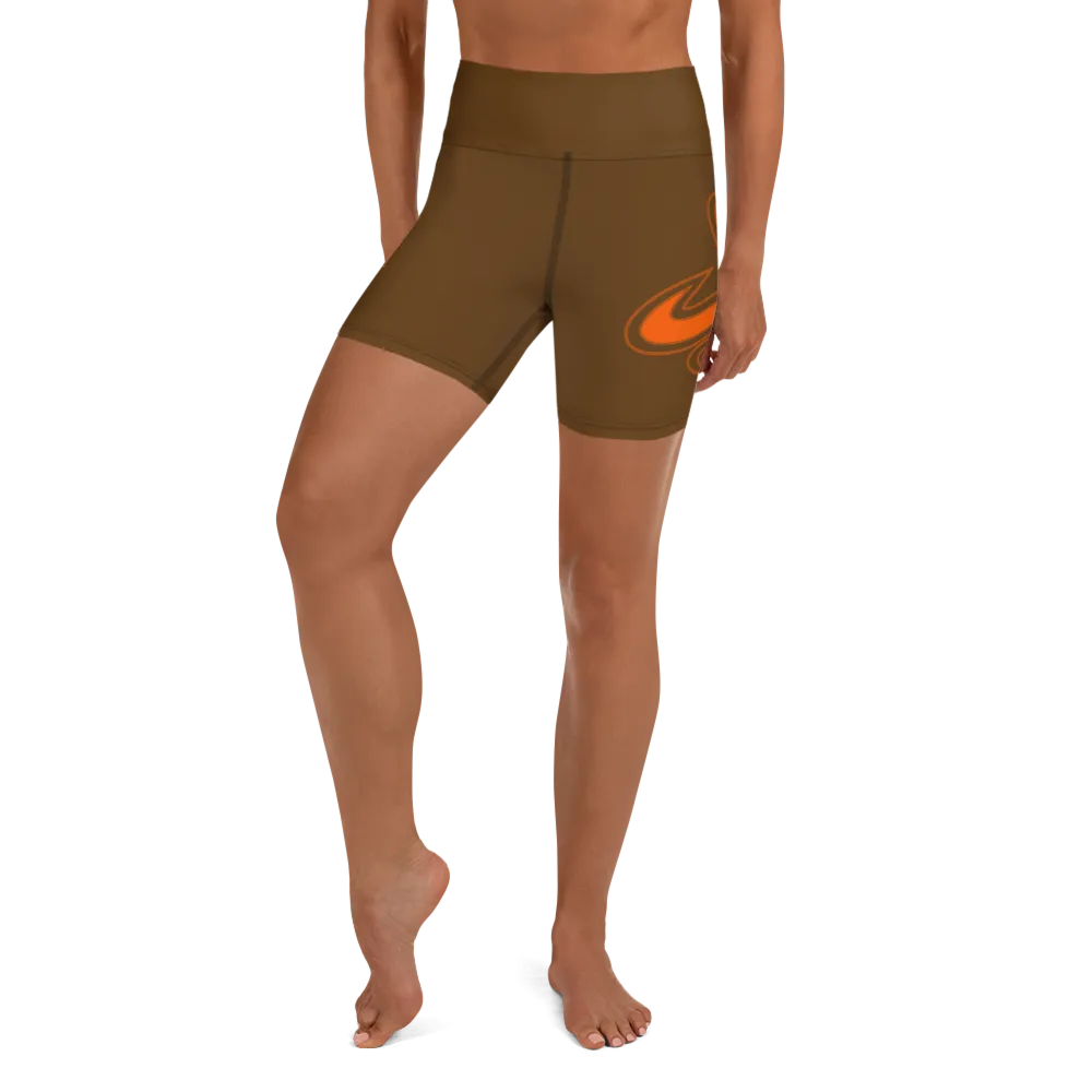 Athletic Apparatus Brown OL Yoga Shorts