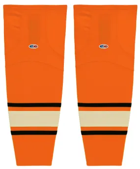 Athletic Knit (AK) HS2100-526 2012 Philadelphia Flyers Winter Classic Orange Mesh Ice Hockey Socks