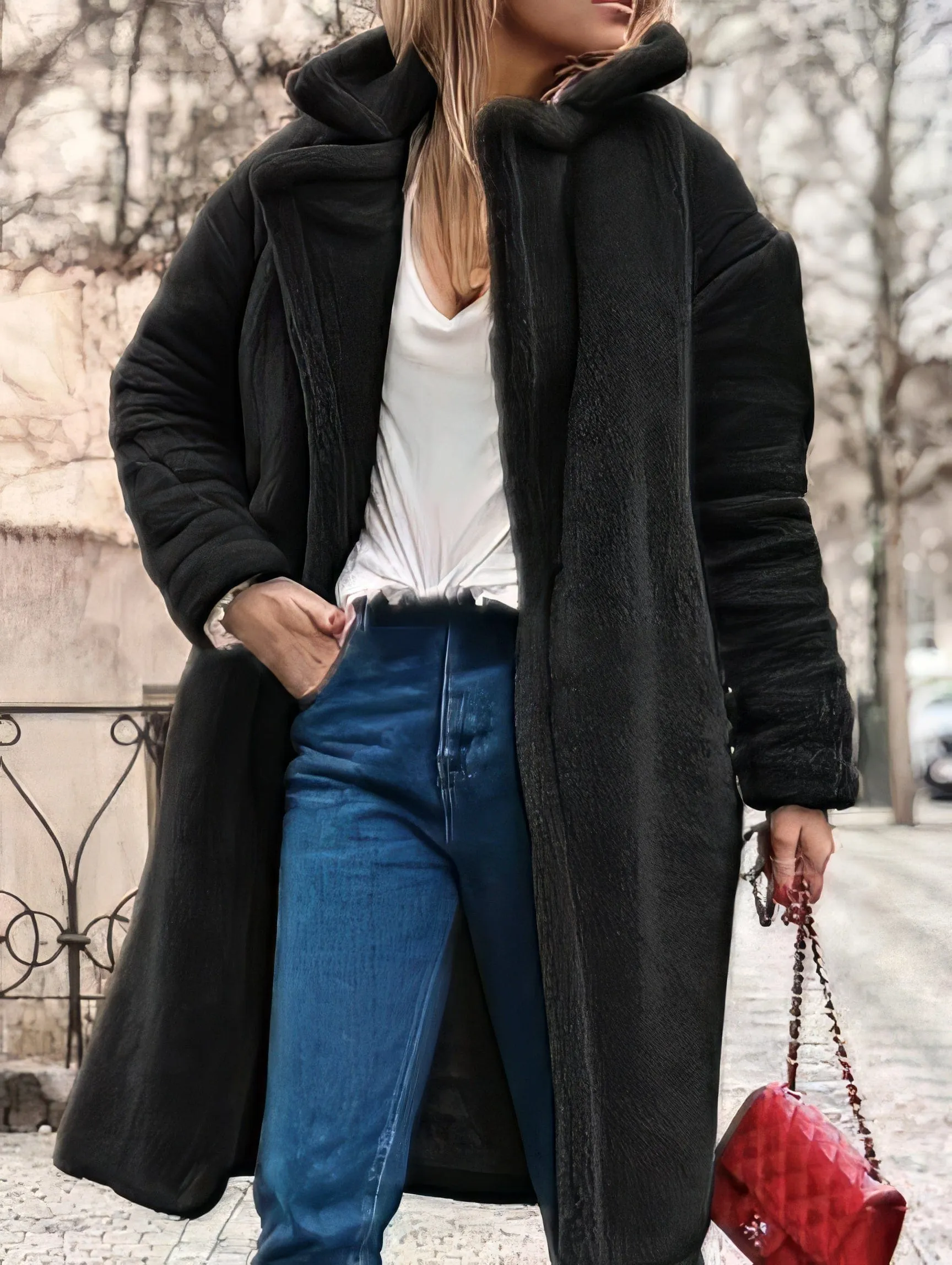 Beige Knit Dress