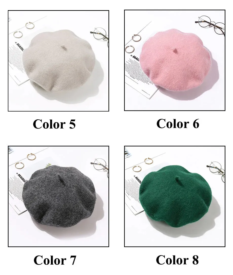 Beret winter Hat