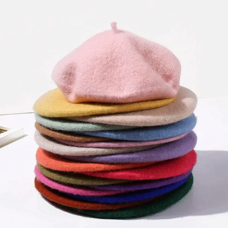 Beret winter Hat