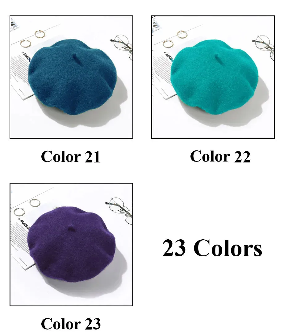 Beret winter Hat