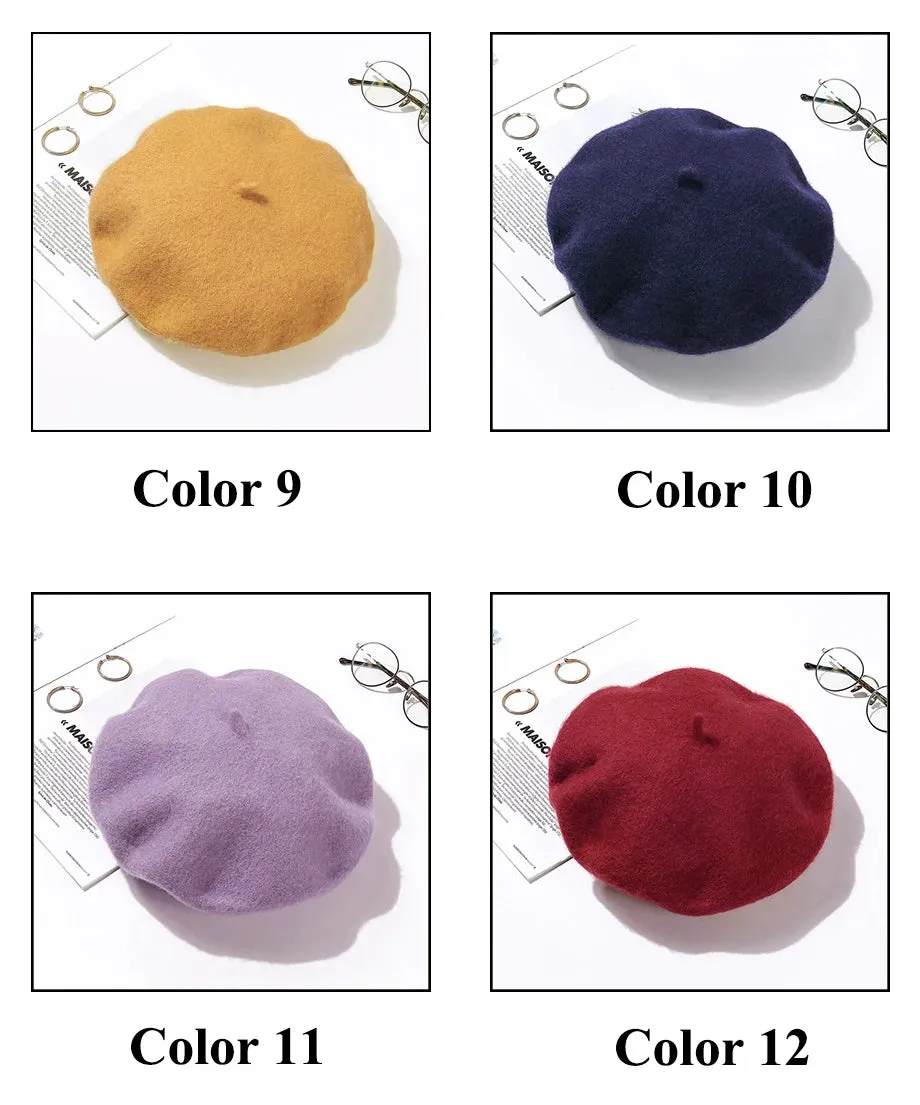Beret winter Hat
