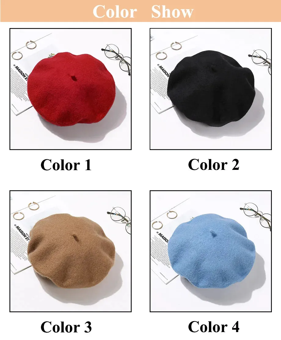Beret winter Hat