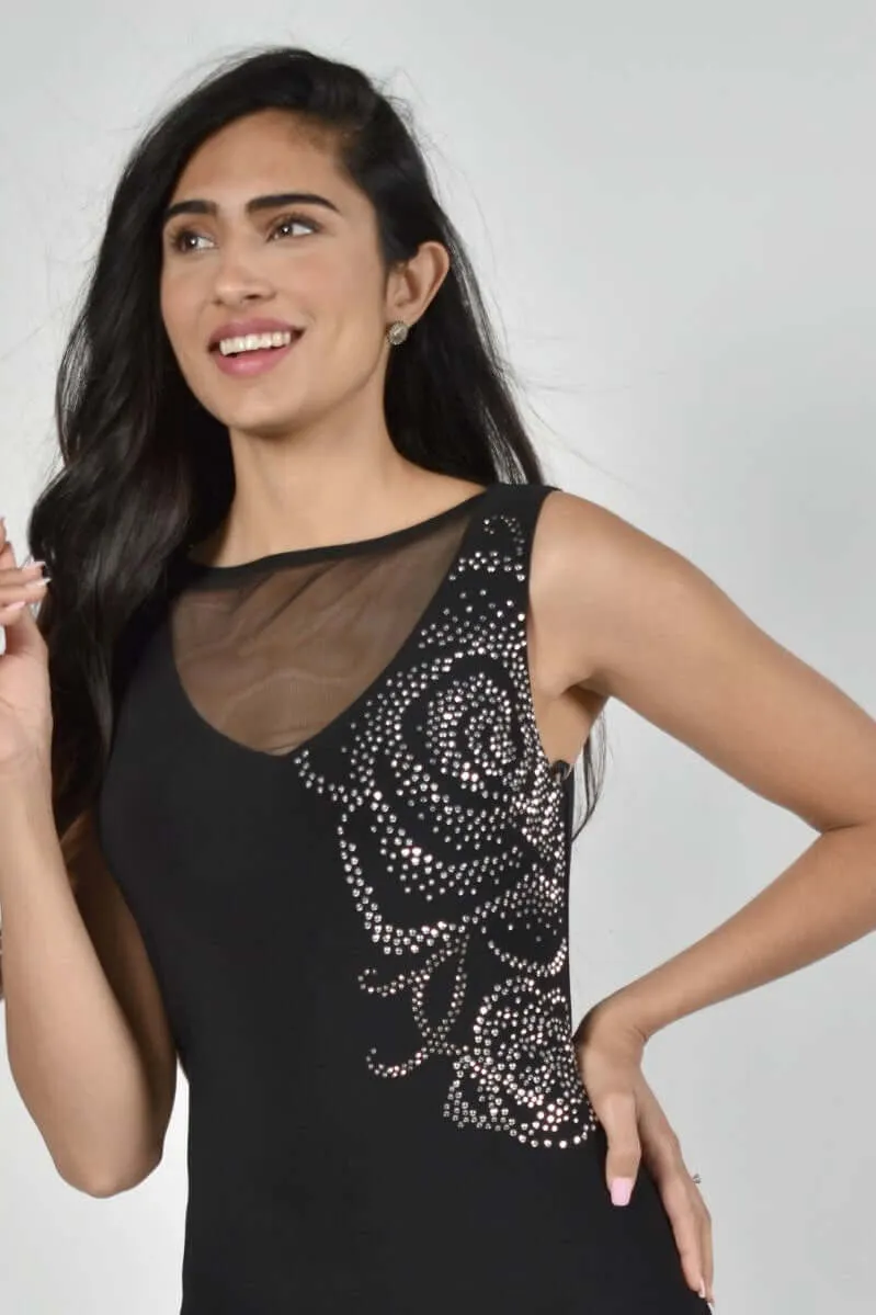 Black Knit Dress