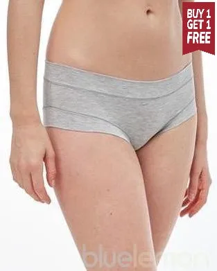 bluelemon®  Microfiber Knickers - Hipster - Grey
