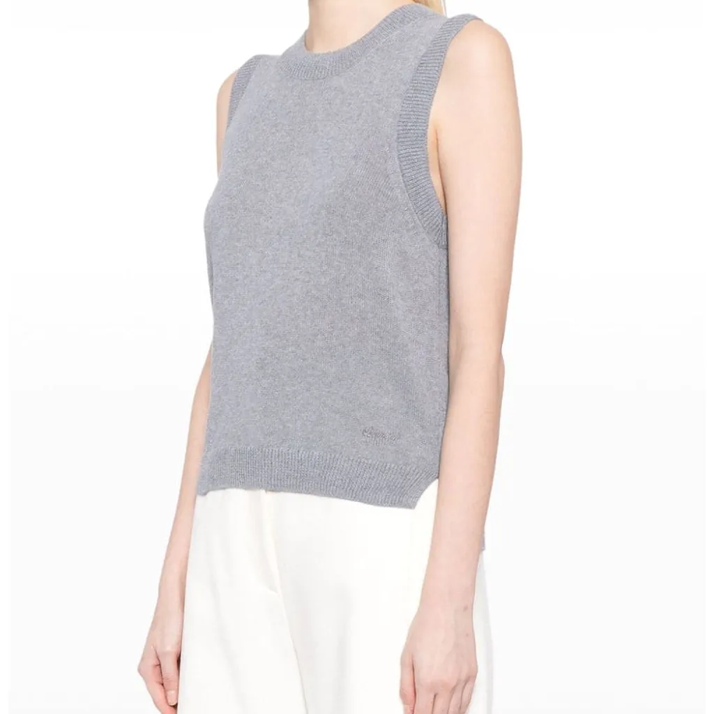 Bonpoint Round Neck Knit Vest