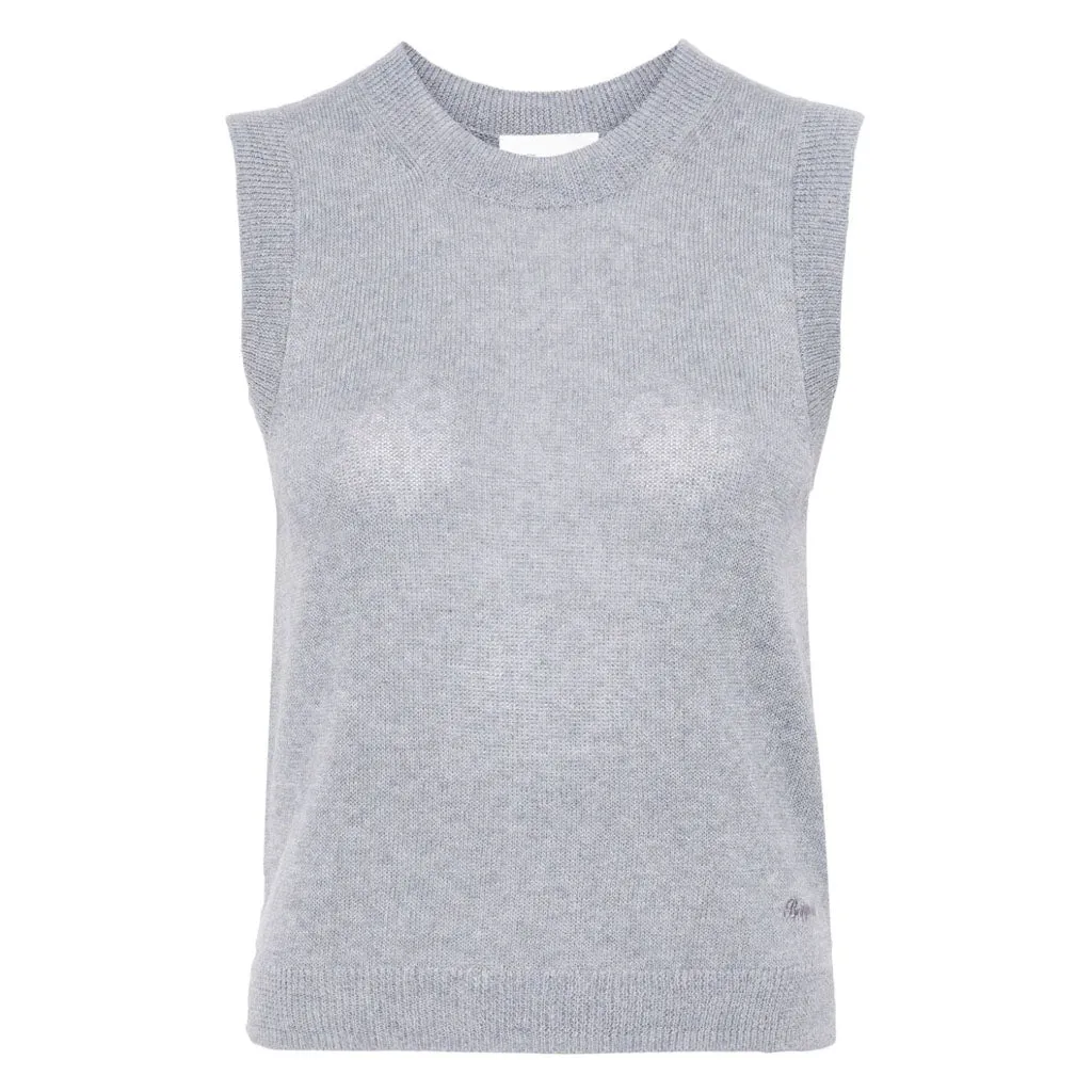 Bonpoint Round Neck Knit Vest