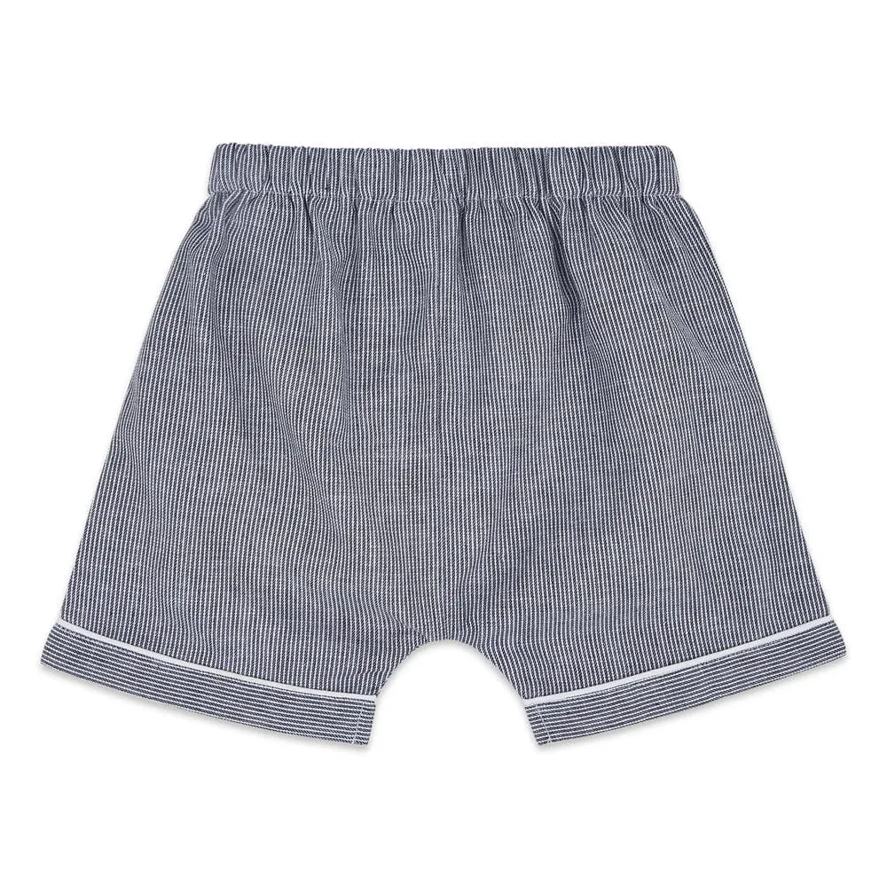 Boy Nightsuit, Blue 6-24 Months