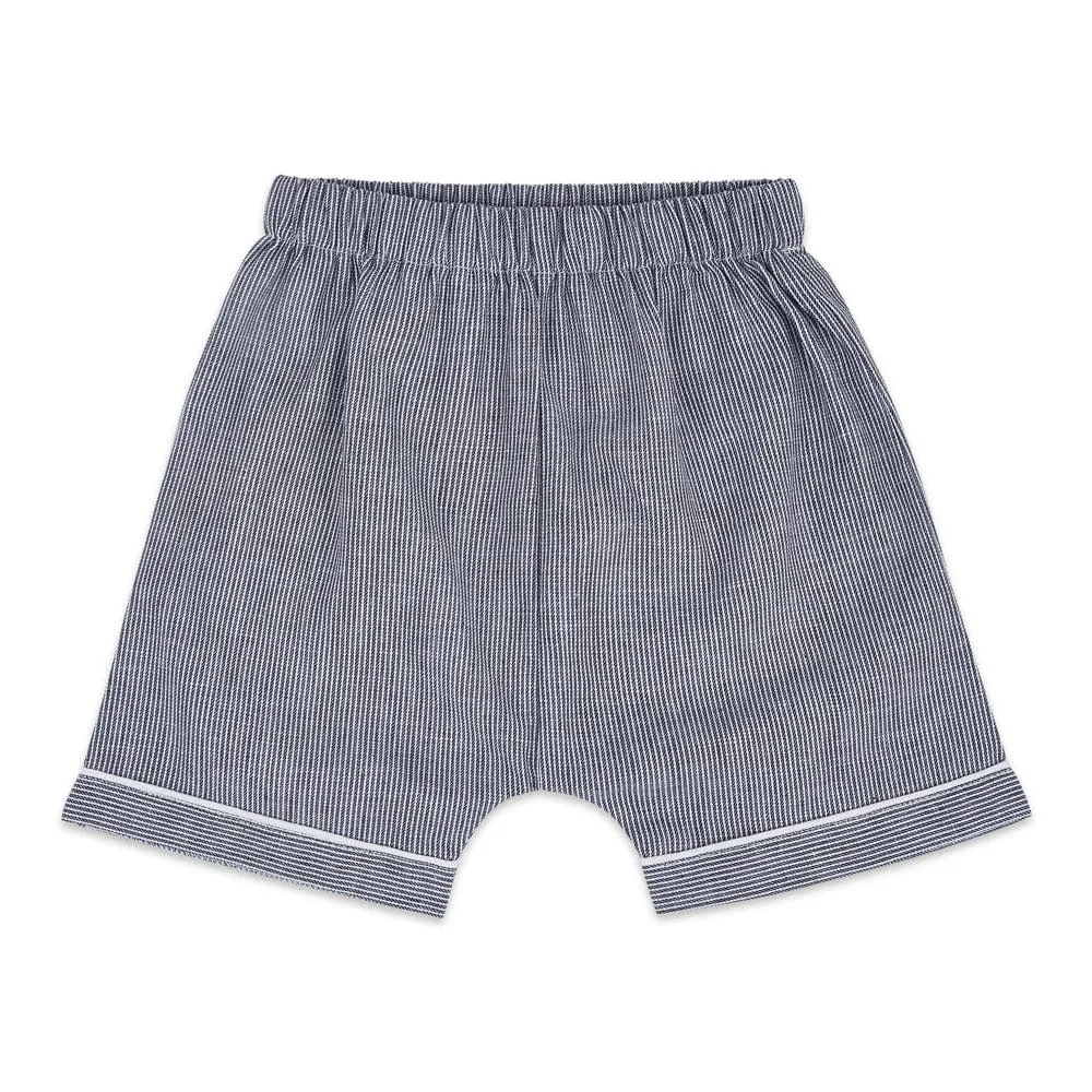 Boy Nightsuit, Blue 6-24 Months