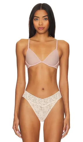 Calvin Klein Underwear Sheer Marq Unlined Bra in Nude
