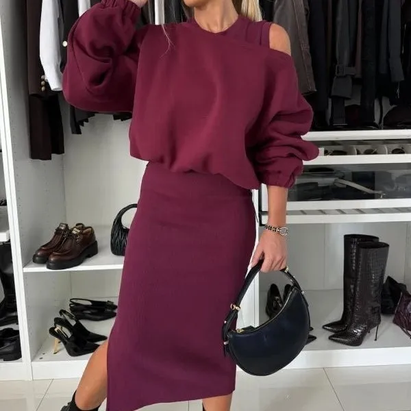 Camilla - Dress & Sweater Set