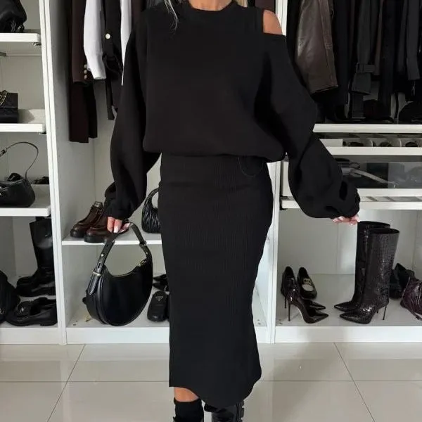 Camilla - Dress & Sweater Set