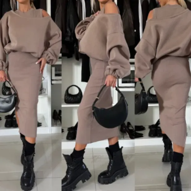 Camilla - Dress & Sweater Set