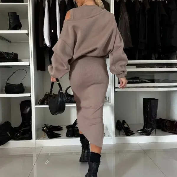 Camilla - Dress & Sweater Set