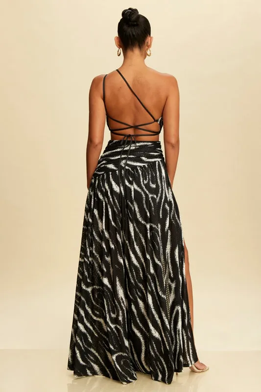 Cape Town Zebra Striped Dress