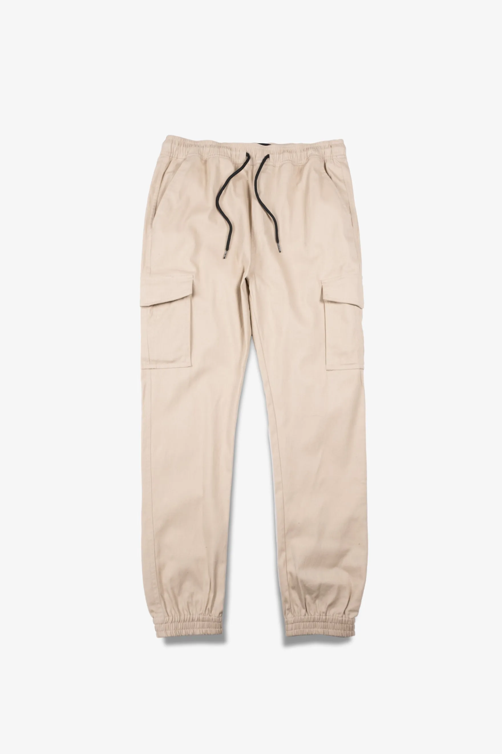 Cargo Pocket Twill Jogger