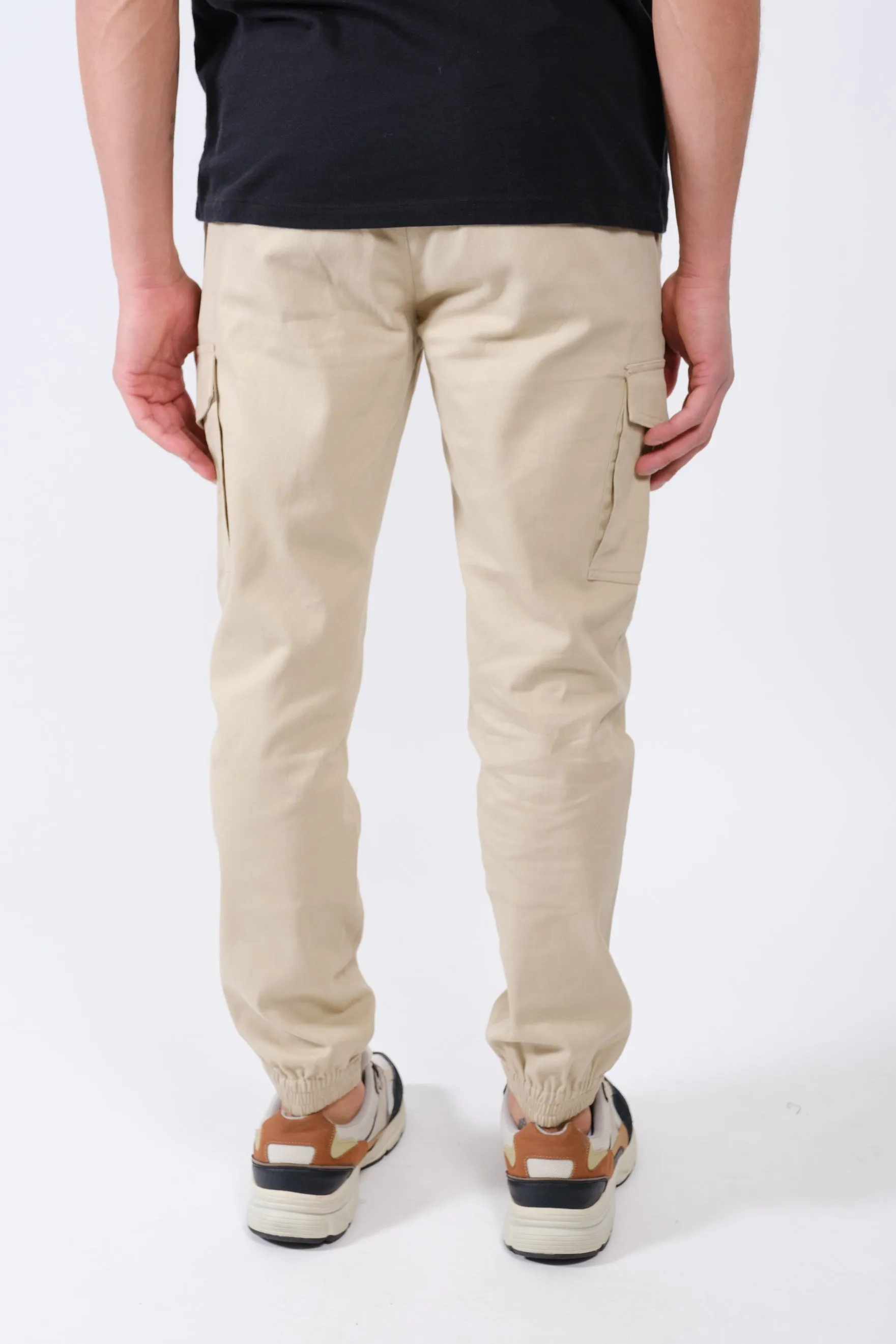 Cargo Pocket Twill Jogger