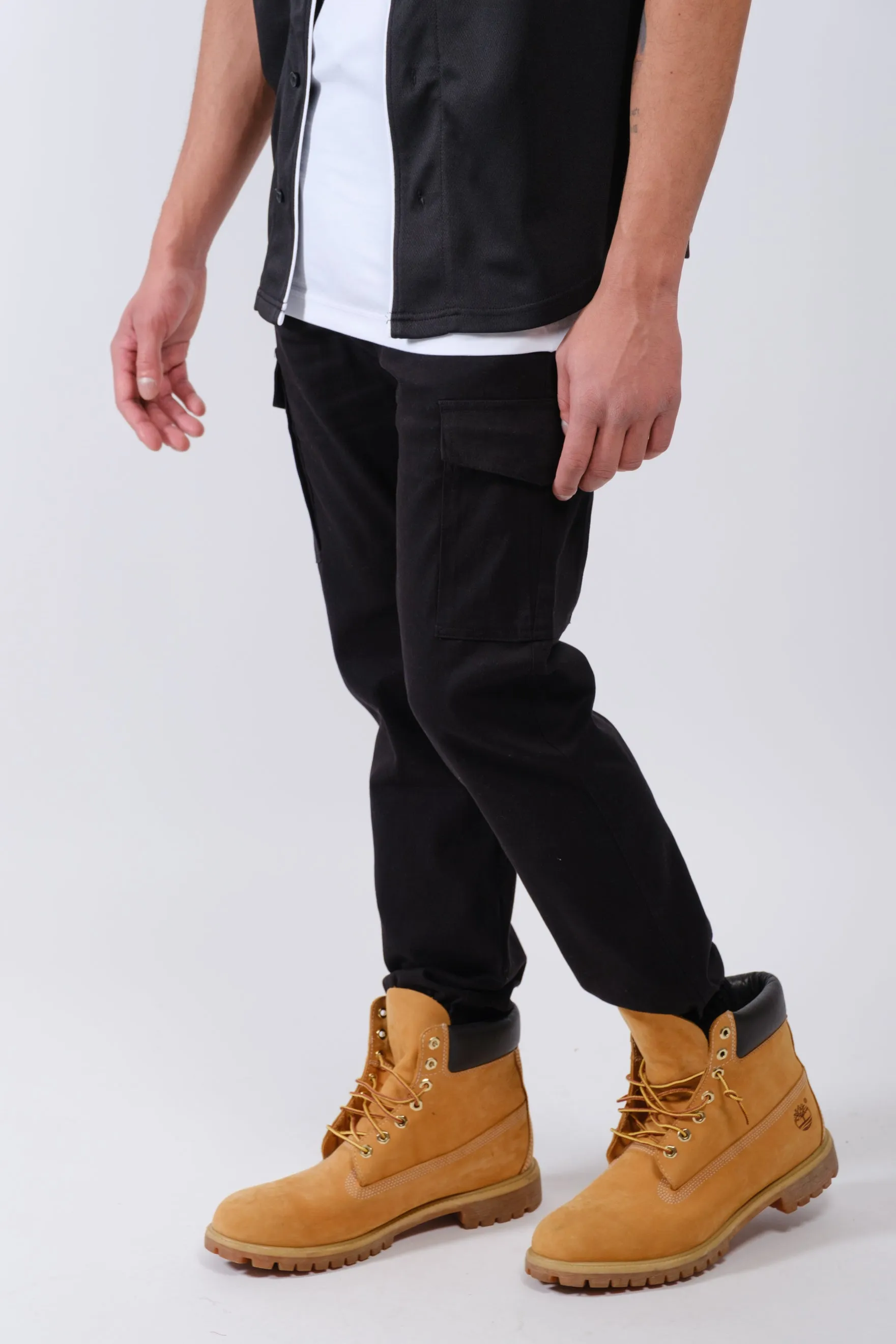 Cargo Pocket Twill Jogger