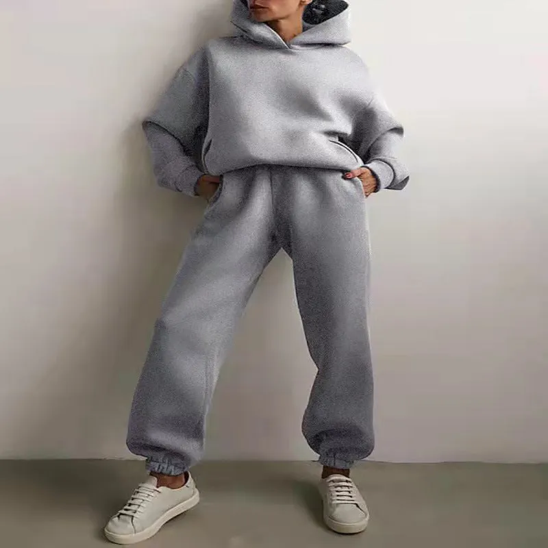 Casual Hoodie and Joggers Set