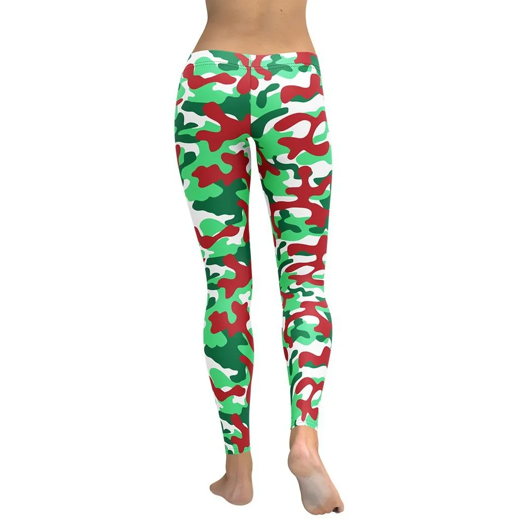 Christmas Camo Leggings