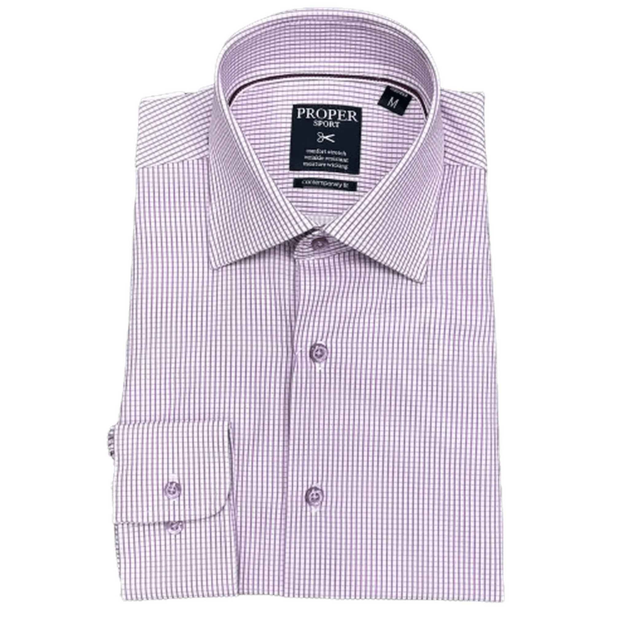 CHRISTOPHER LENA: Proper Sport Performance Slim Fit Men’s Shirts