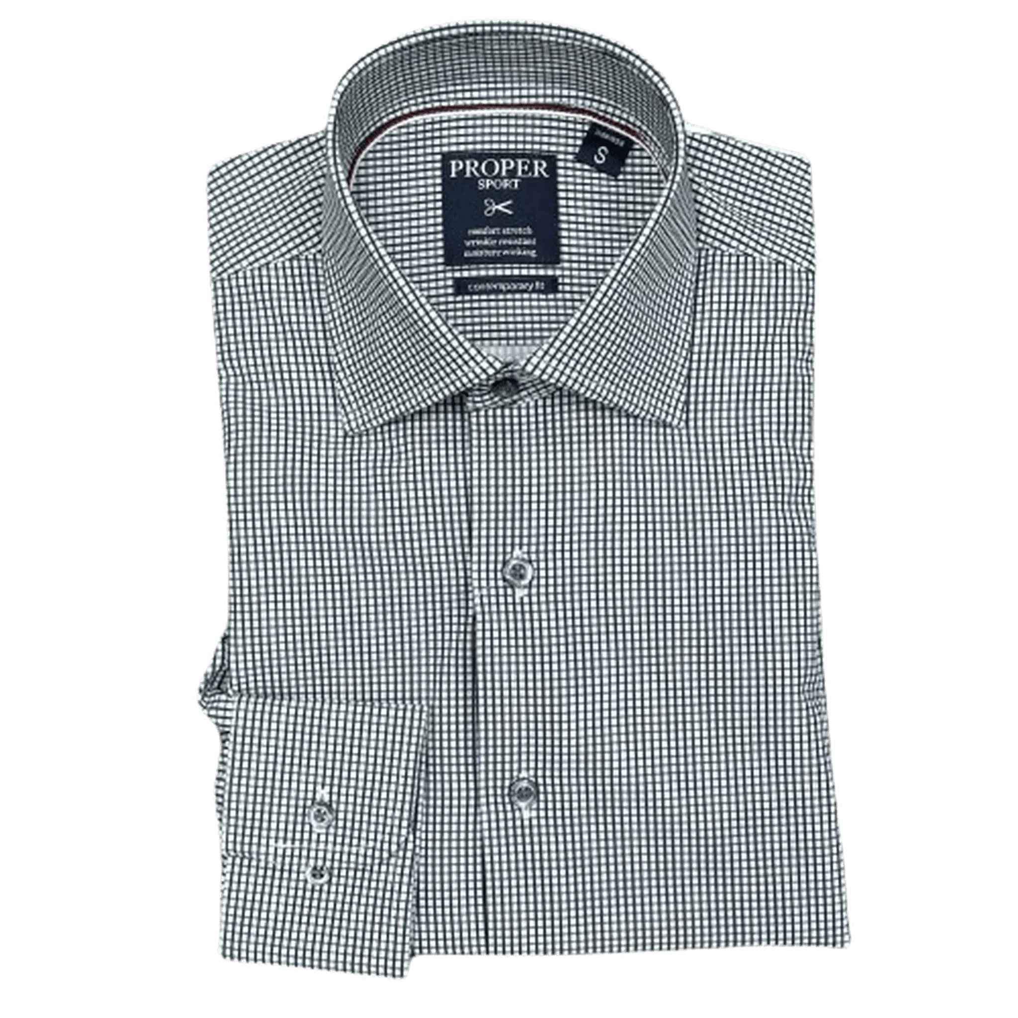 CHRISTOPHER LENA: Proper Sport Performance Slim Fit Men’s Shirts