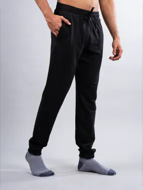 Classic Regular Black Joggers | FabDone