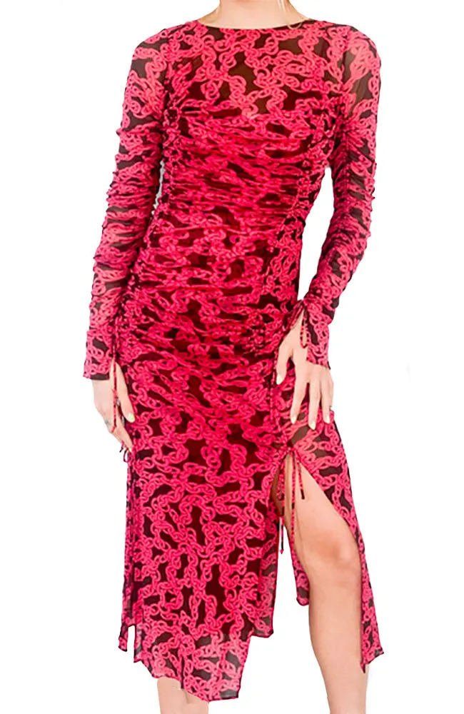 Corrine Dress Beet Pink