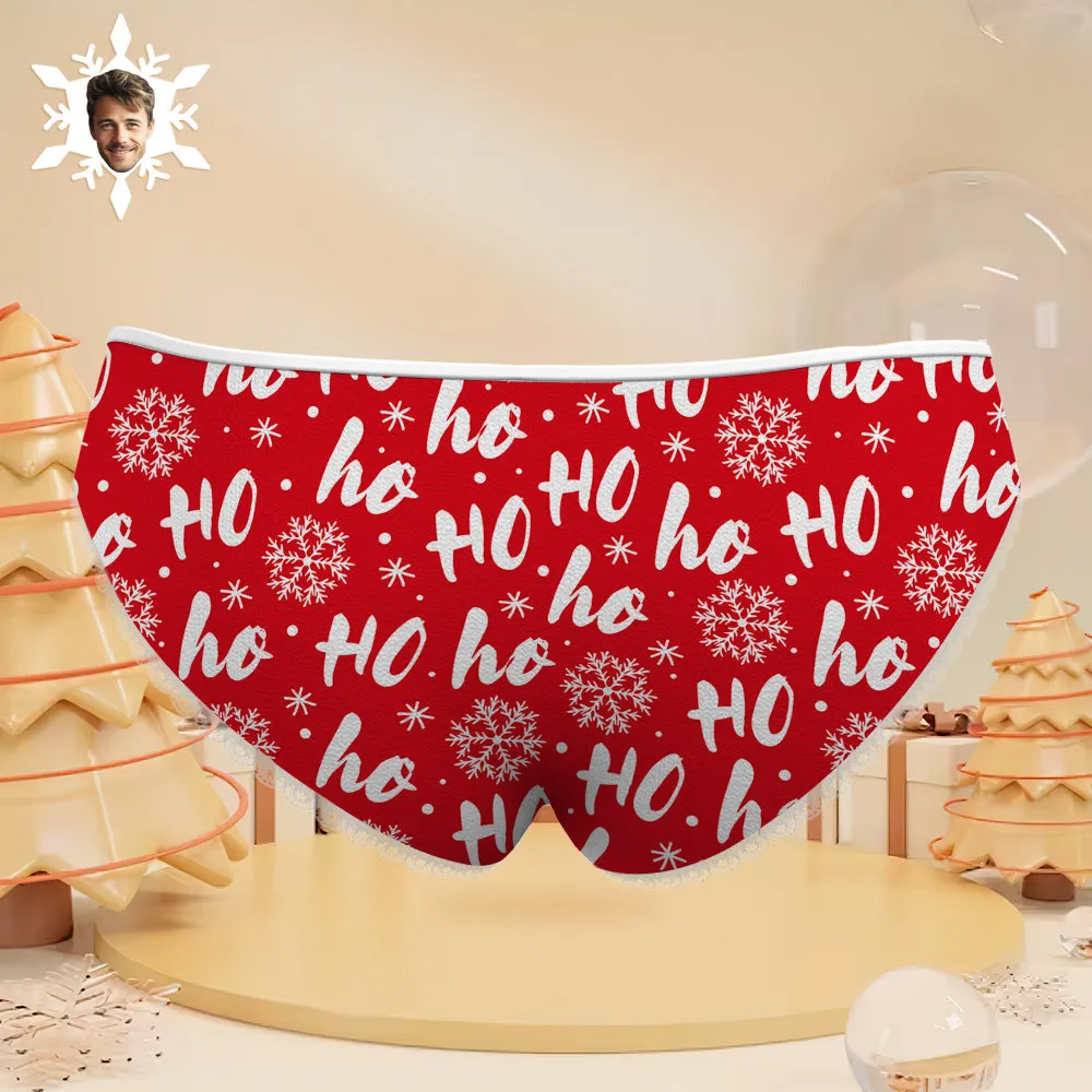 Custom Face Underwear Personalized Magnetic Tongue Underwear Christmas Gifts for Couple