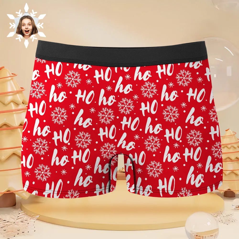 Custom Face Underwear Personalized Magnetic Tongue Underwear Christmas Gifts for Couple