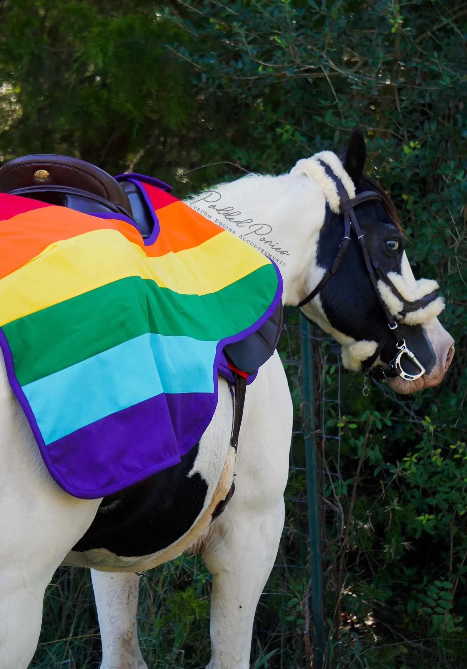 Custom LGBTQ  Pride Flag Quarter Sheet