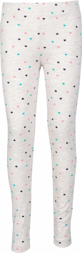 Cute Heart Print  Legging