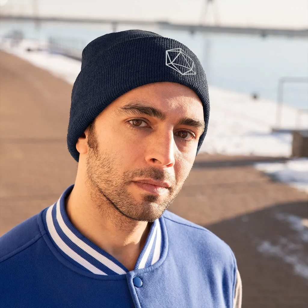 D20 DnD Gamer Knit Beanie