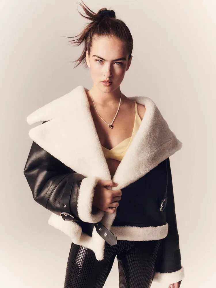 DAIA SHEARLING JACKET - LIMITED EDITION