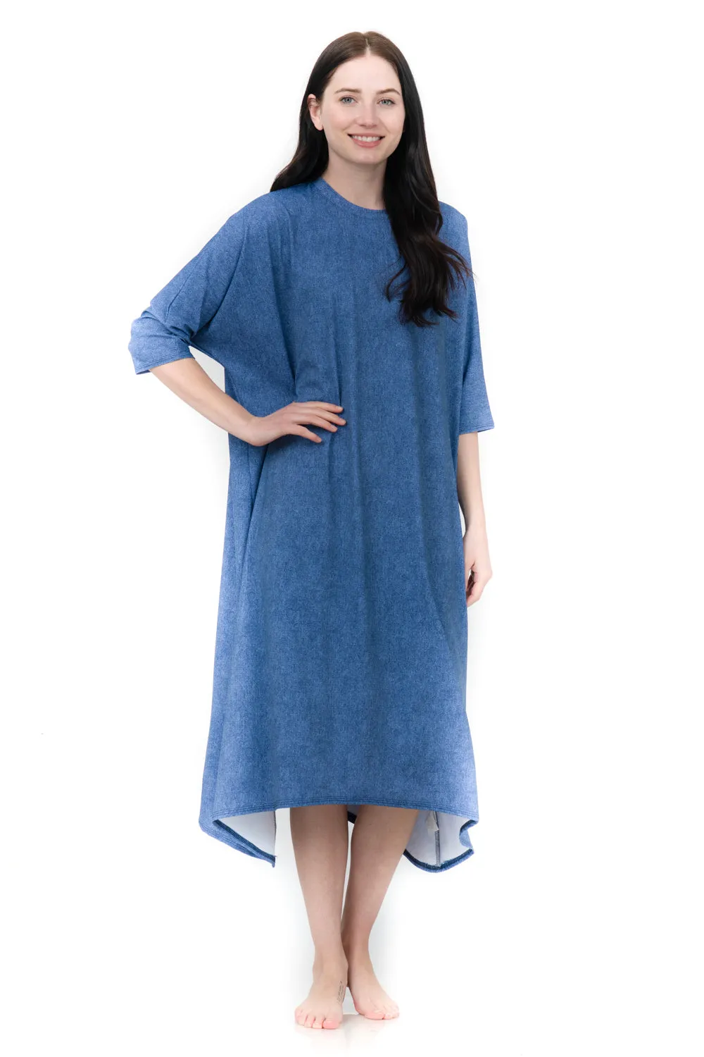 Denim Swing Swim Dress