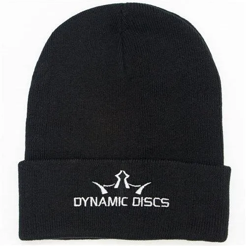 Dynamic Discs King D's Logo Knit Beanie Winter Disc Golf Hat