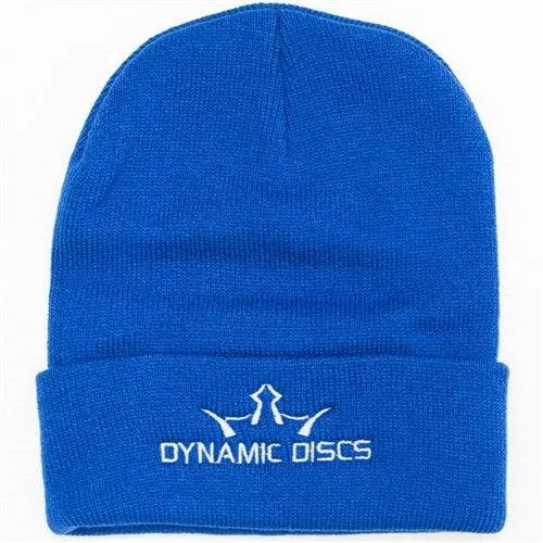 Dynamic Discs King D's Logo Knit Beanie Winter Disc Golf Hat