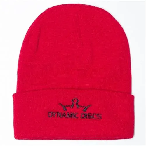Dynamic Discs King D's Logo Knit Beanie Winter Disc Golf Hat