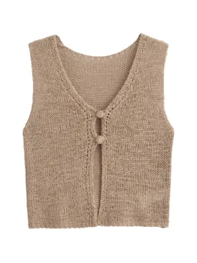 Earthy Knit Top