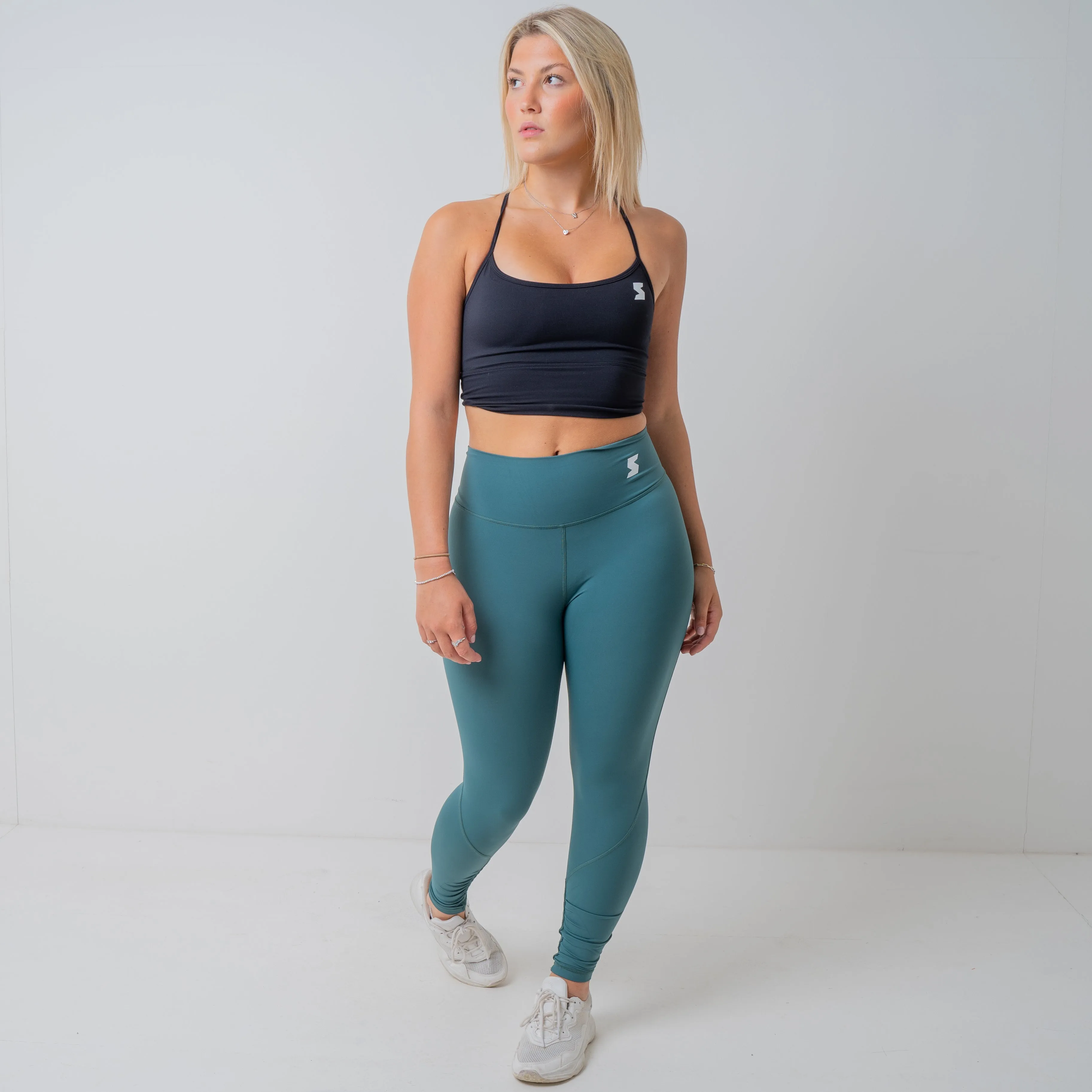 Empower Leggings Emerald Green